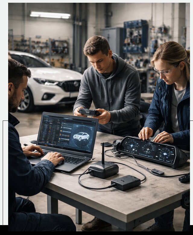 Разработка Connected Car и ПО для автопрома в Уссурийске