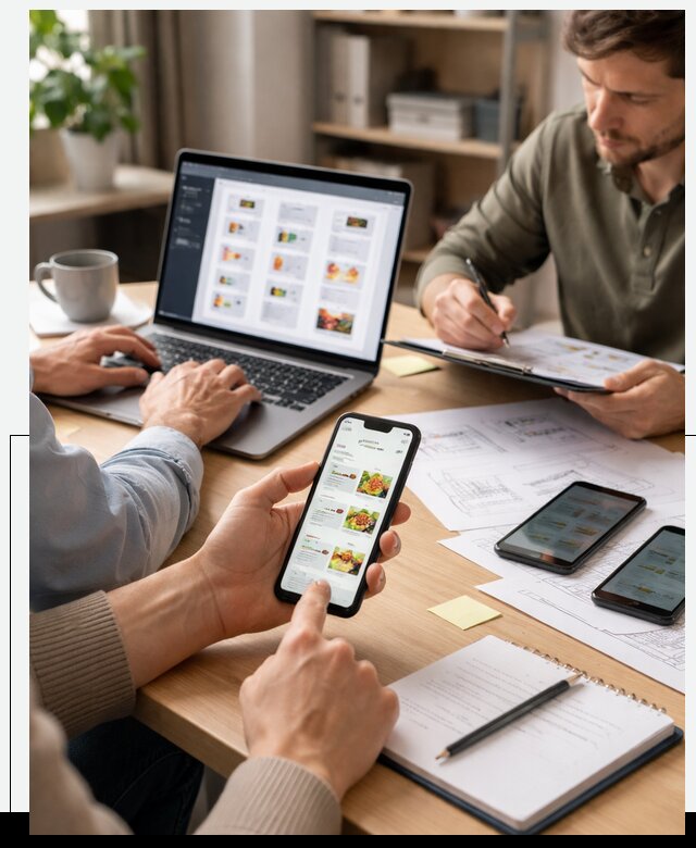 Разработка мобильного приложения торговой сети в Уссурийске