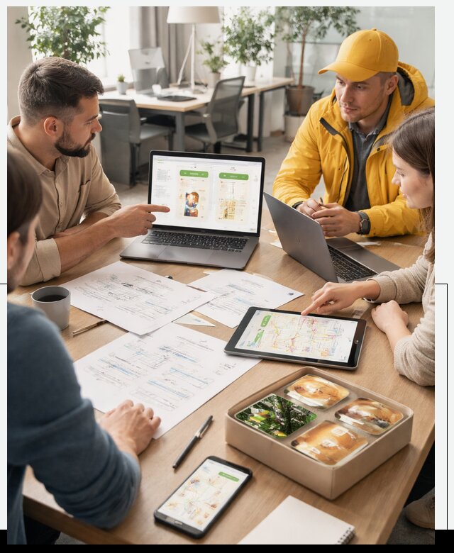 Разработка агрегатора доставки еды в Уссурийске от 15465 р., АвикейСср